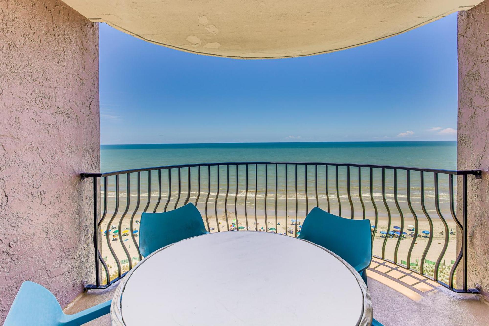 Myrtle Beach Oceanfront Condo With Covered Balcony! Exterior foto