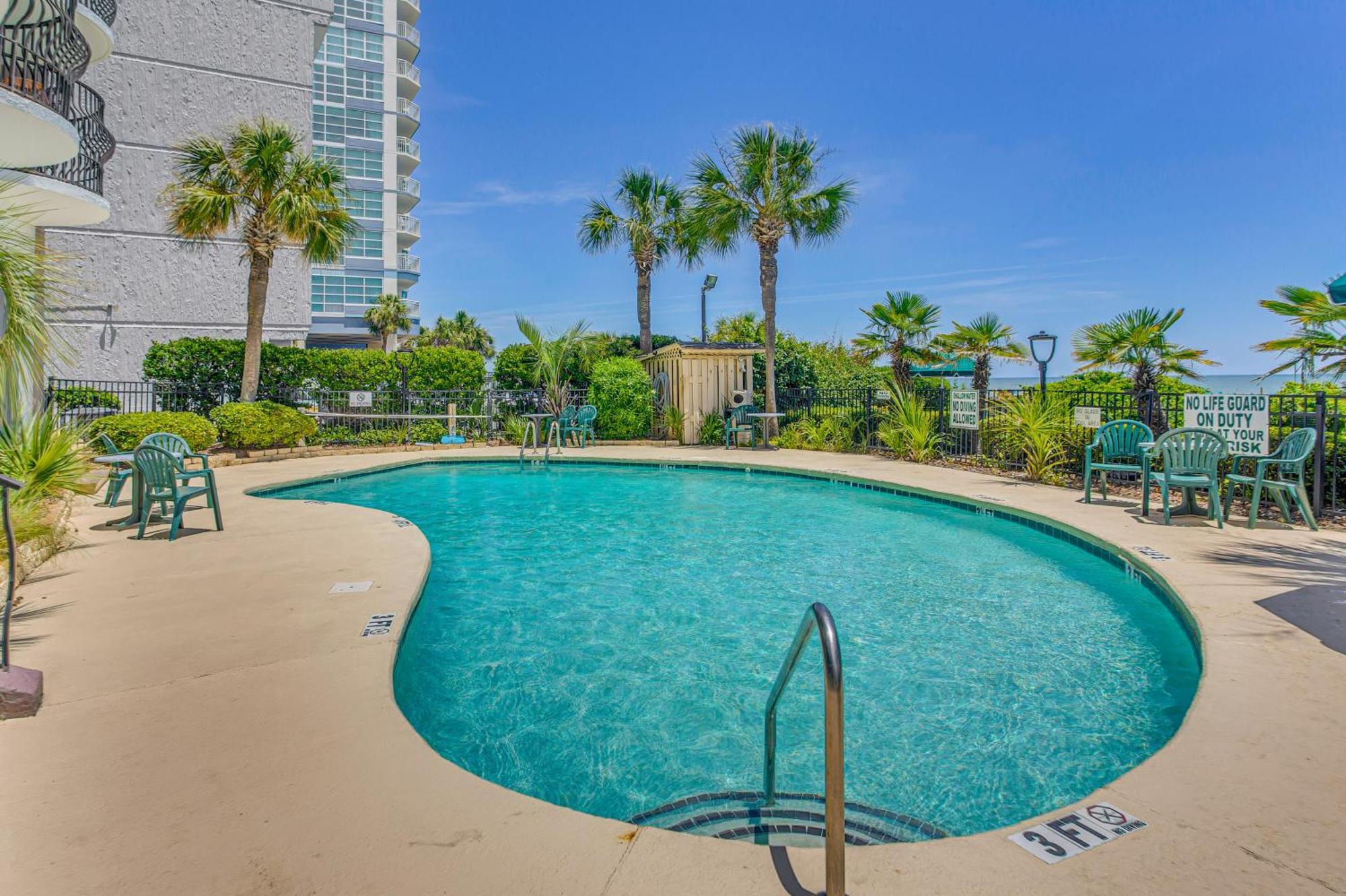 Myrtle Beach Oceanfront Condo With Covered Balcony! Exterior foto