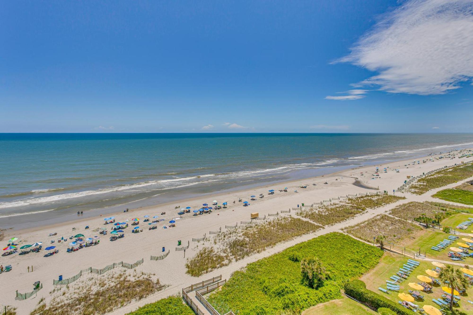 Myrtle Beach Oceanfront Condo With Covered Balcony! Exterior foto