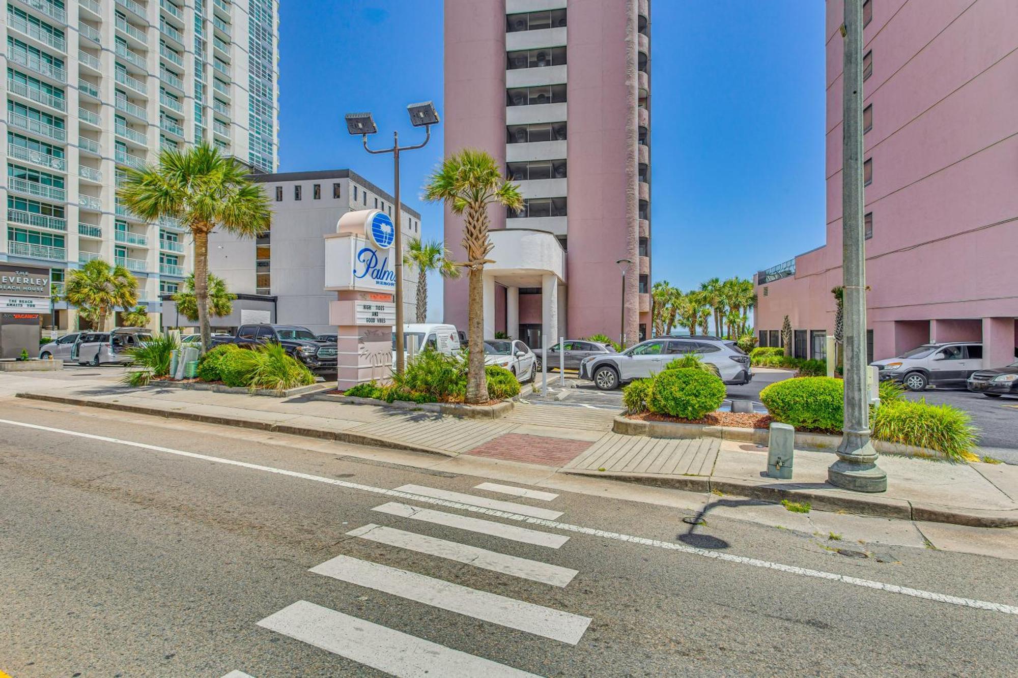 Myrtle Beach Oceanfront Condo With Covered Balcony! Exterior foto