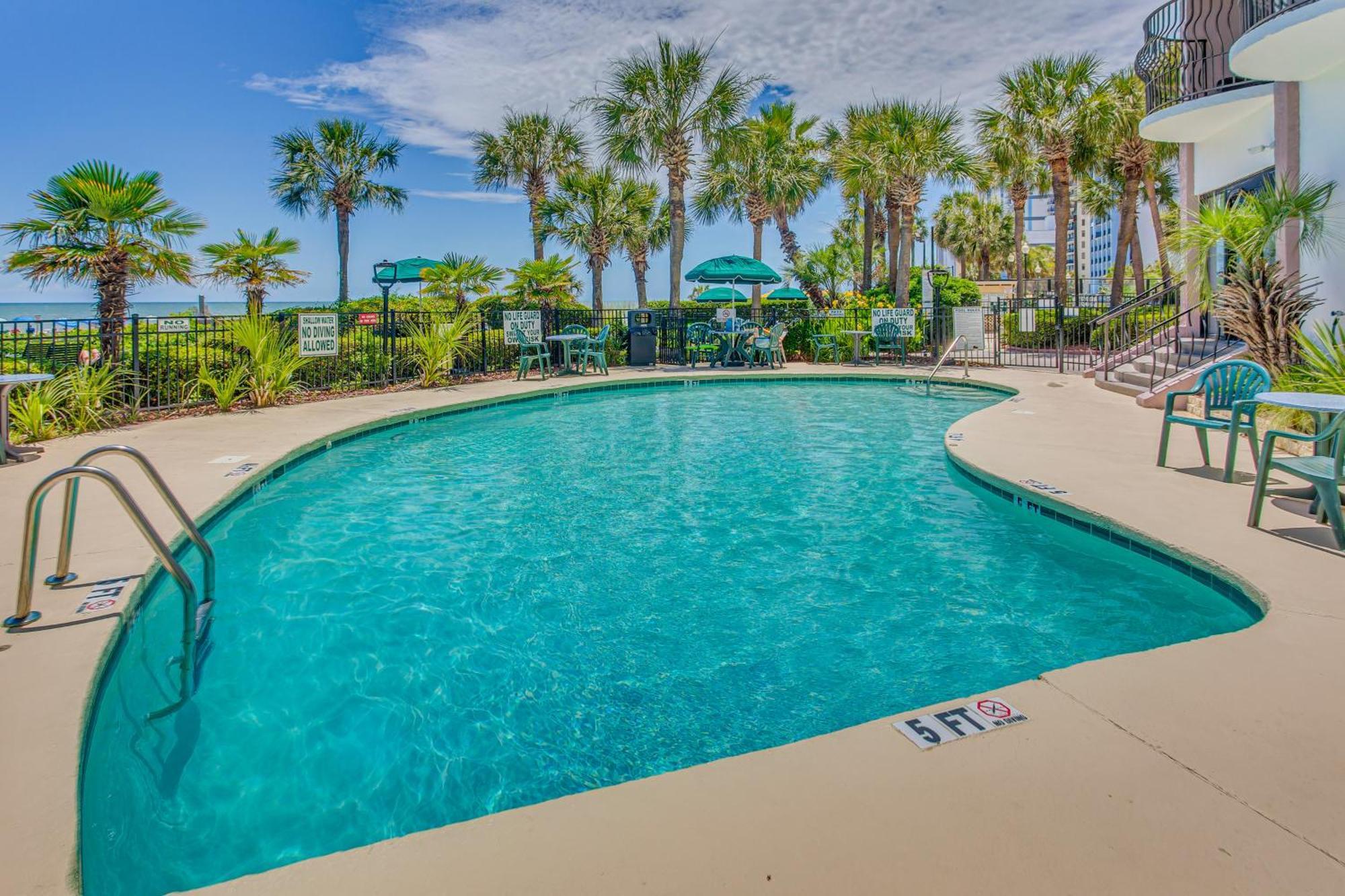 Myrtle Beach Oceanfront Condo With Covered Balcony! Exterior foto