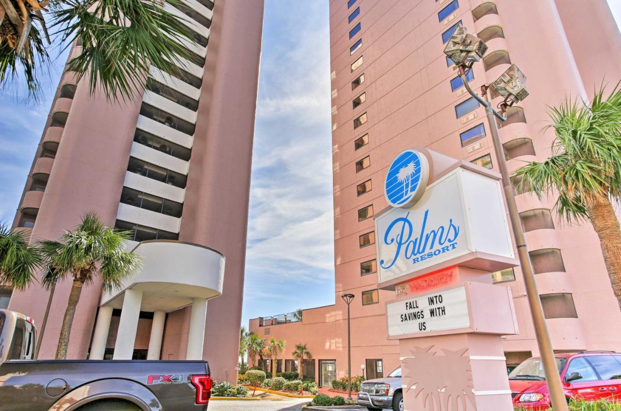 Myrtle Beach Oceanfront Condo With Covered Balcony! Exterior foto